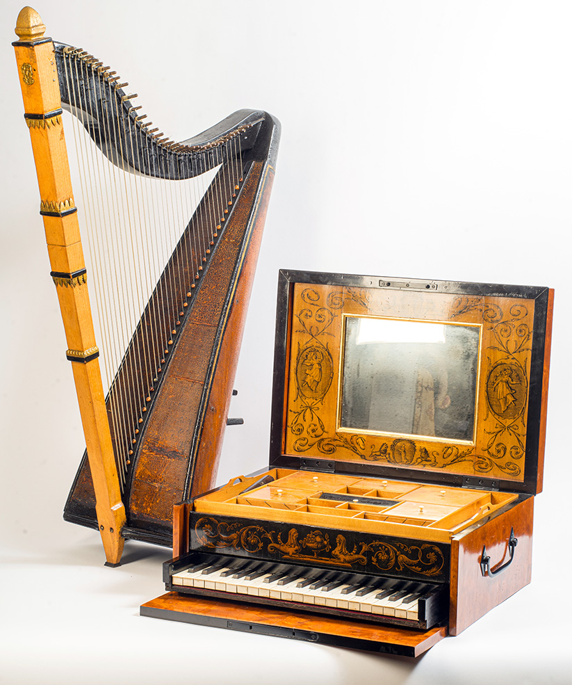 ars musica museum Harfe Piano